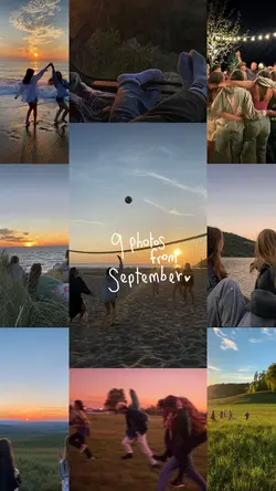 9 photos September