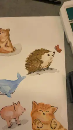 TIMELAPSE WATERCOLOR