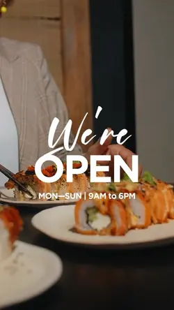 We Are Open