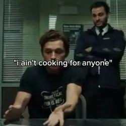 i ain't cooking