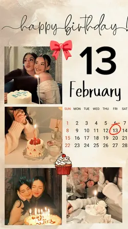 HBD 13 FEBRUARY 
