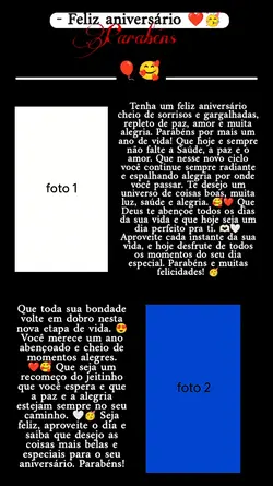 feliz aniversário 