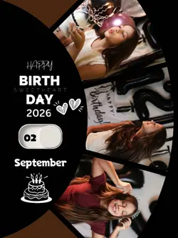 Bday my sweetheart