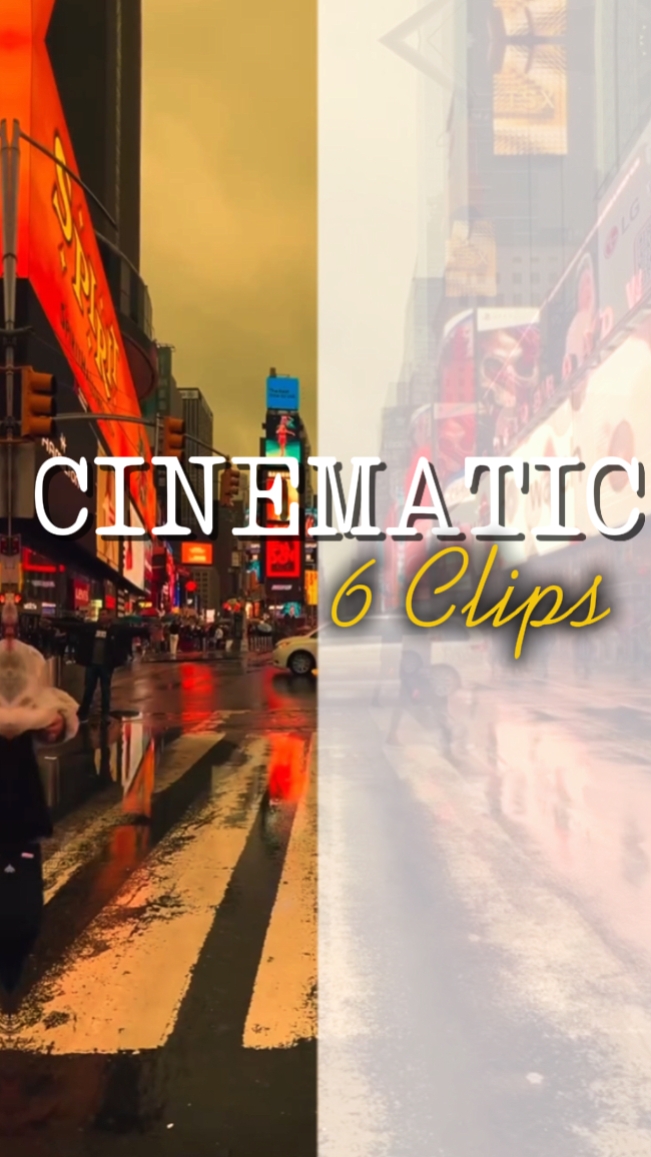Cinematic 6 clips