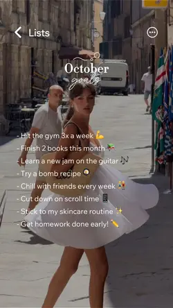 October goals