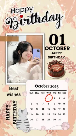 HBD 1 OCTOBER 2025