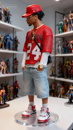 #CapCut3D Figurine