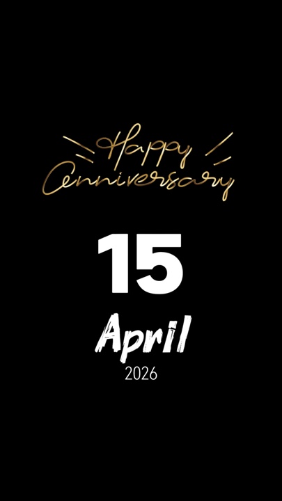 selamat ulang tahun 15 april 2026