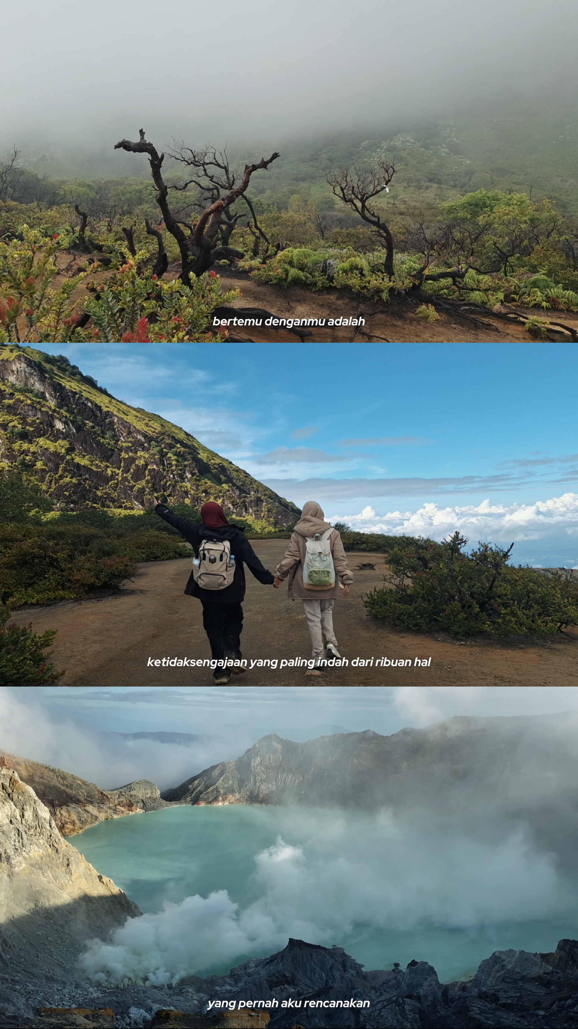 3 images 1 vidéo