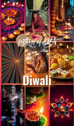 deepavali template 