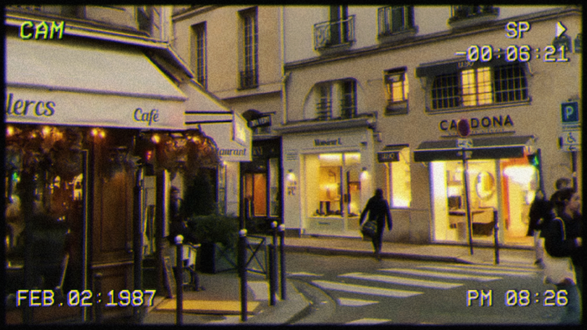 retro camera effect