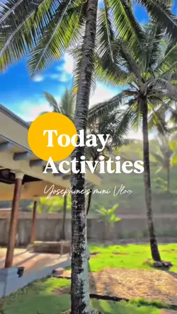 today activity vlog