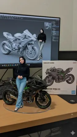 miniatur udah jadi