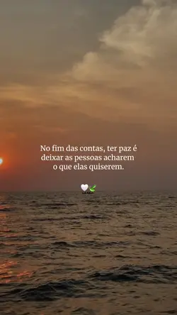 No fim das contas...