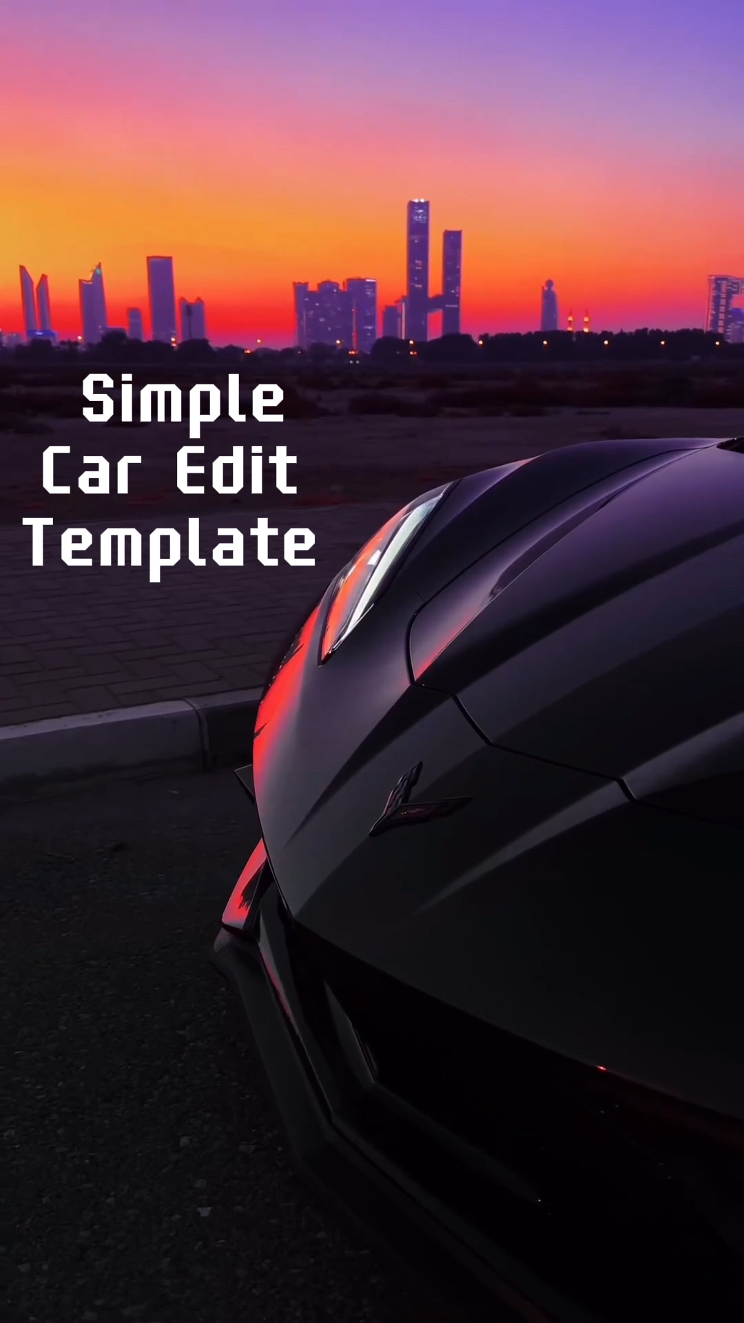 Car template 🌅