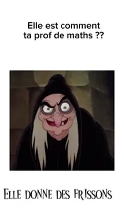 Prof de maths 