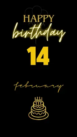Birthday February 14