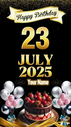 Birthday 23 July
