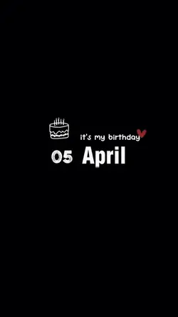 APRIL 05 BIRTHDAY 