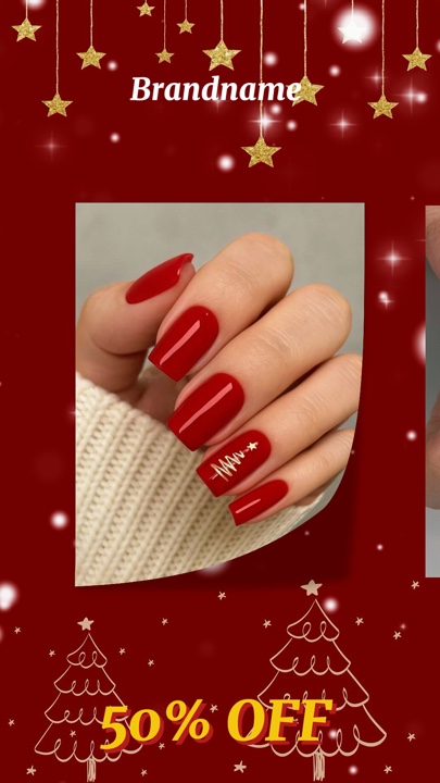 Christmas nails sale