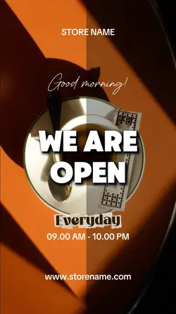 story : we are open