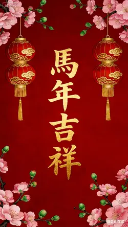 馬年吉慶，心想事成