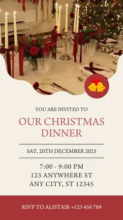 christmas invitation