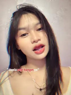 sepi bngt dunia ya