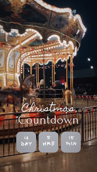 Weihnachts-Countdown