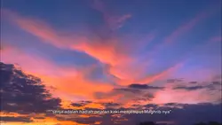 senja adalah hadiah