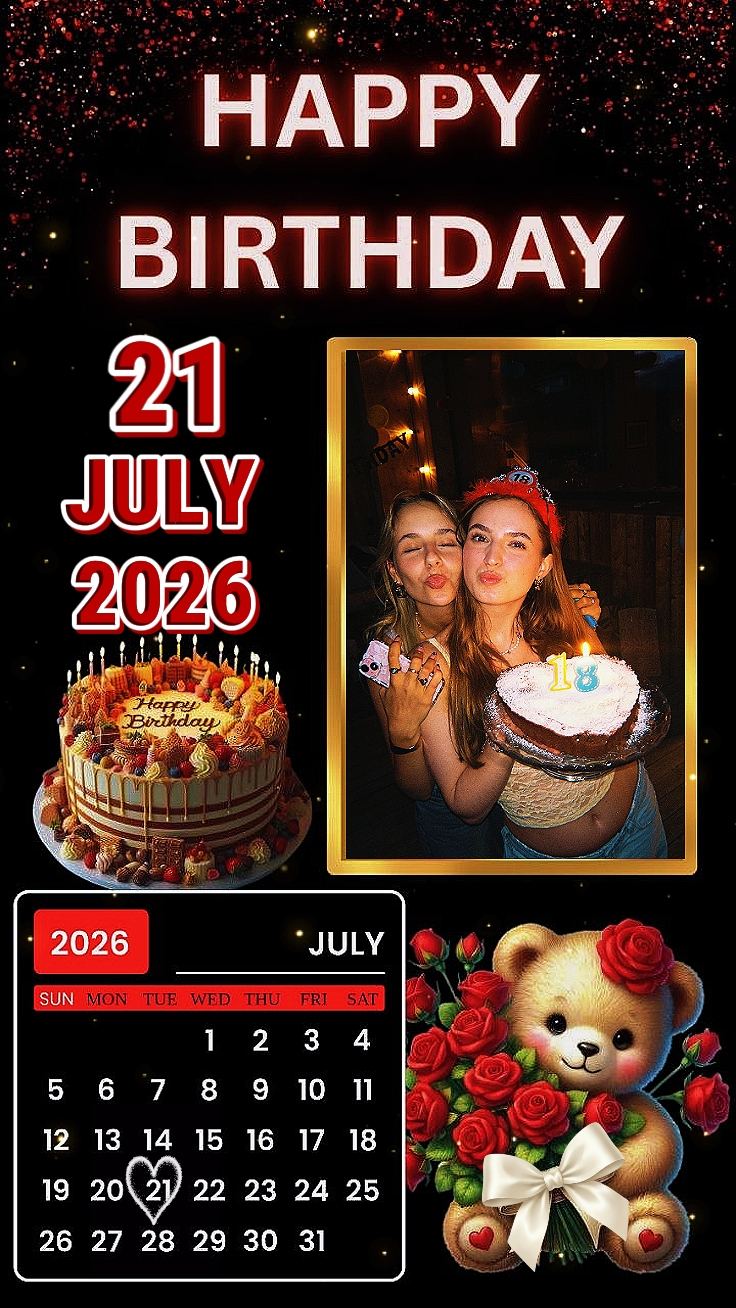 Birthday 21 July 