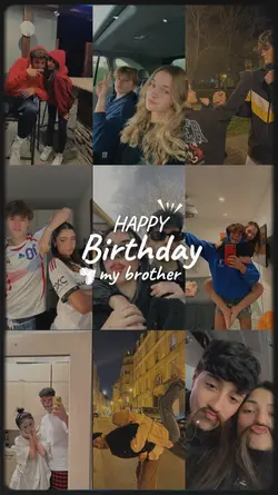 Birthday my brother