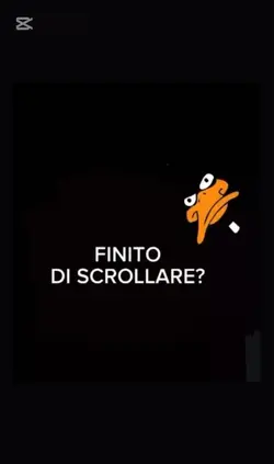 Finito di scrollare?