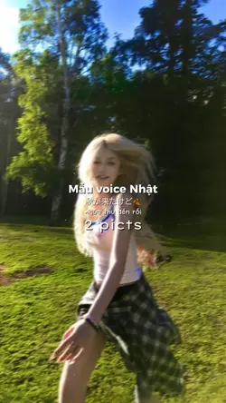 Mẫu voice Nhật