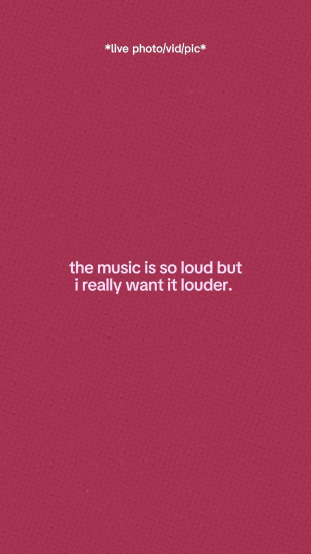 Music Is So Loud. 