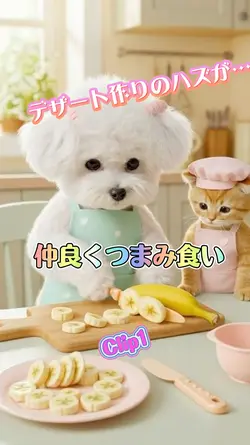 デザート作りのハズが