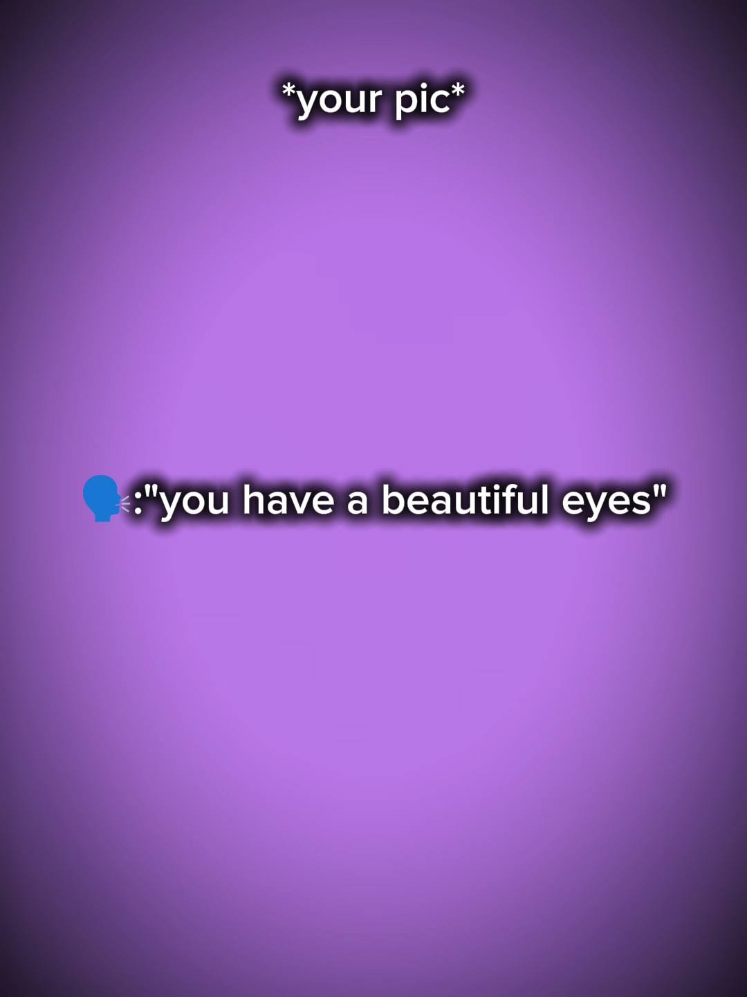 u have beautiful eye