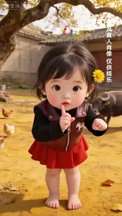 baby girl dancing