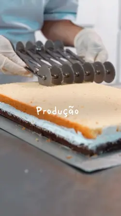 Produção bolo 