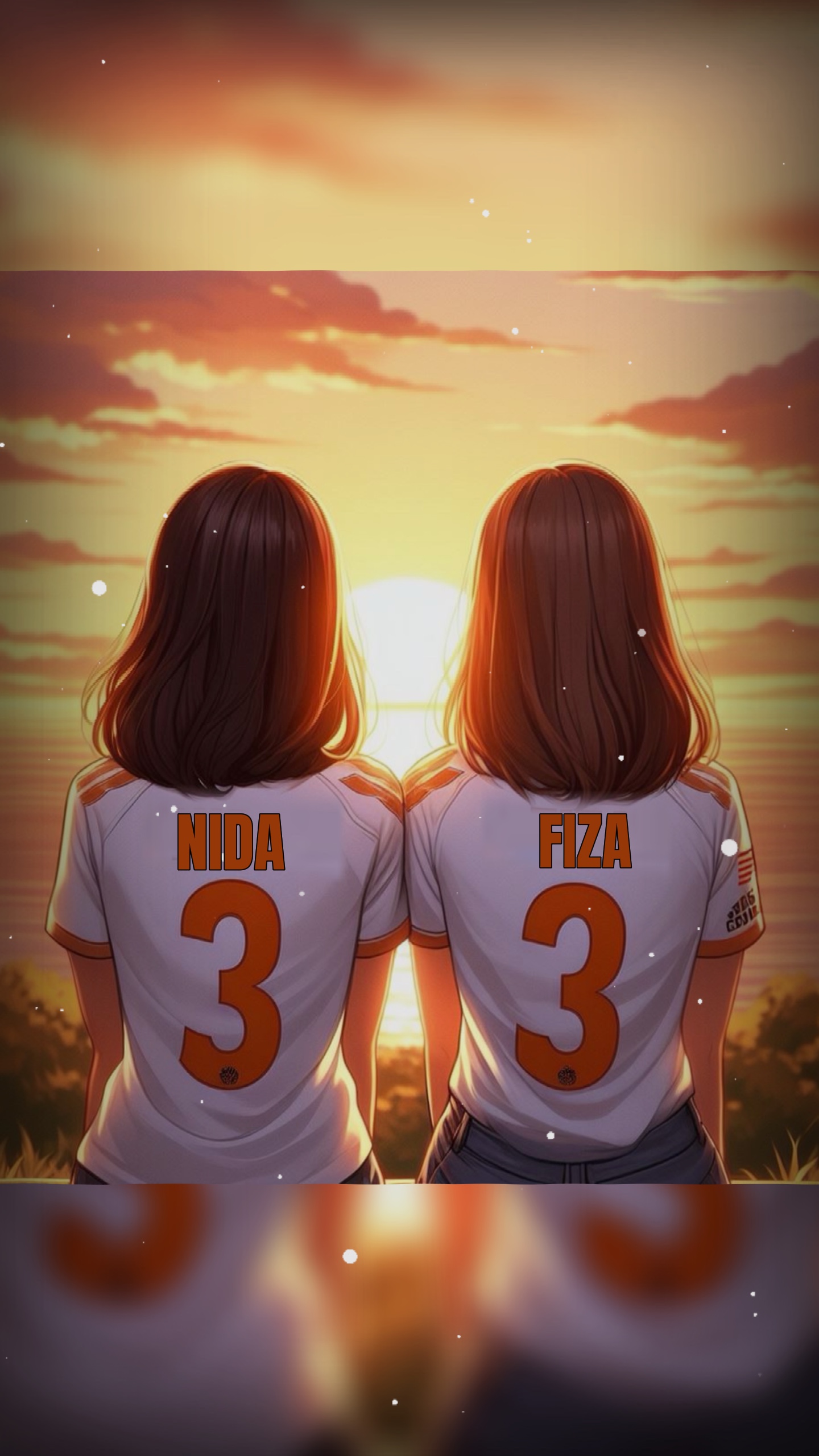 Two girls friendship