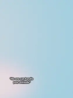 Handle my attitude