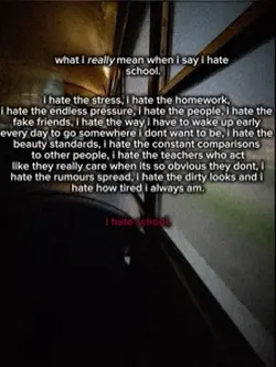 hate schoo