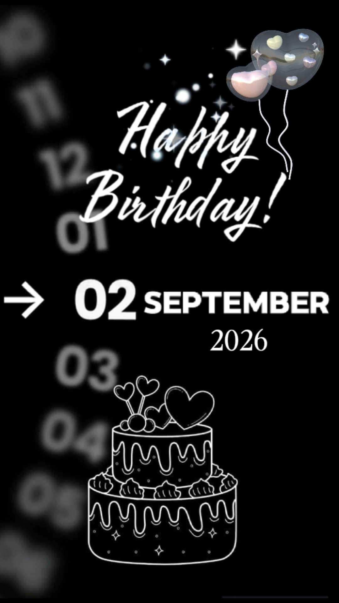 BIRTHDAY 2 SEPTEMBER