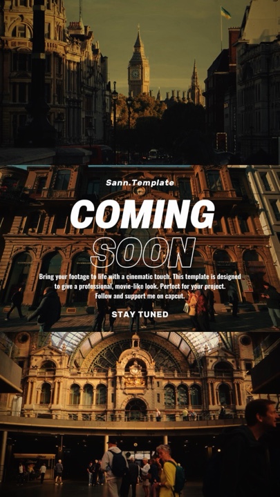 Coming soon opening