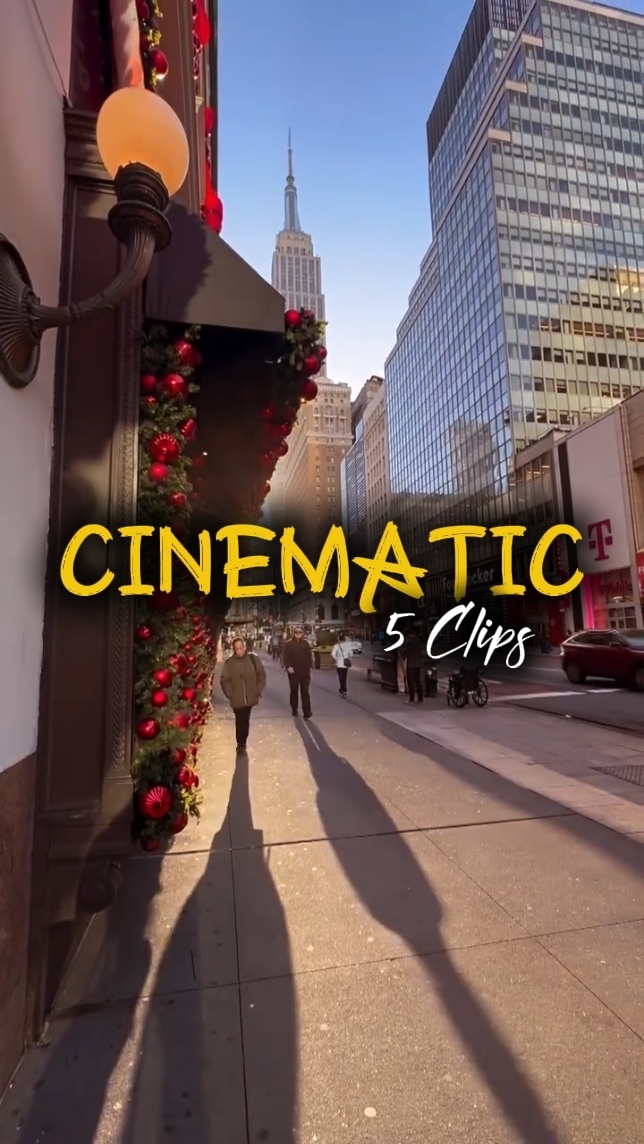 5 Clips Cinematic