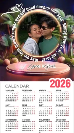 Couple Calendar 2026