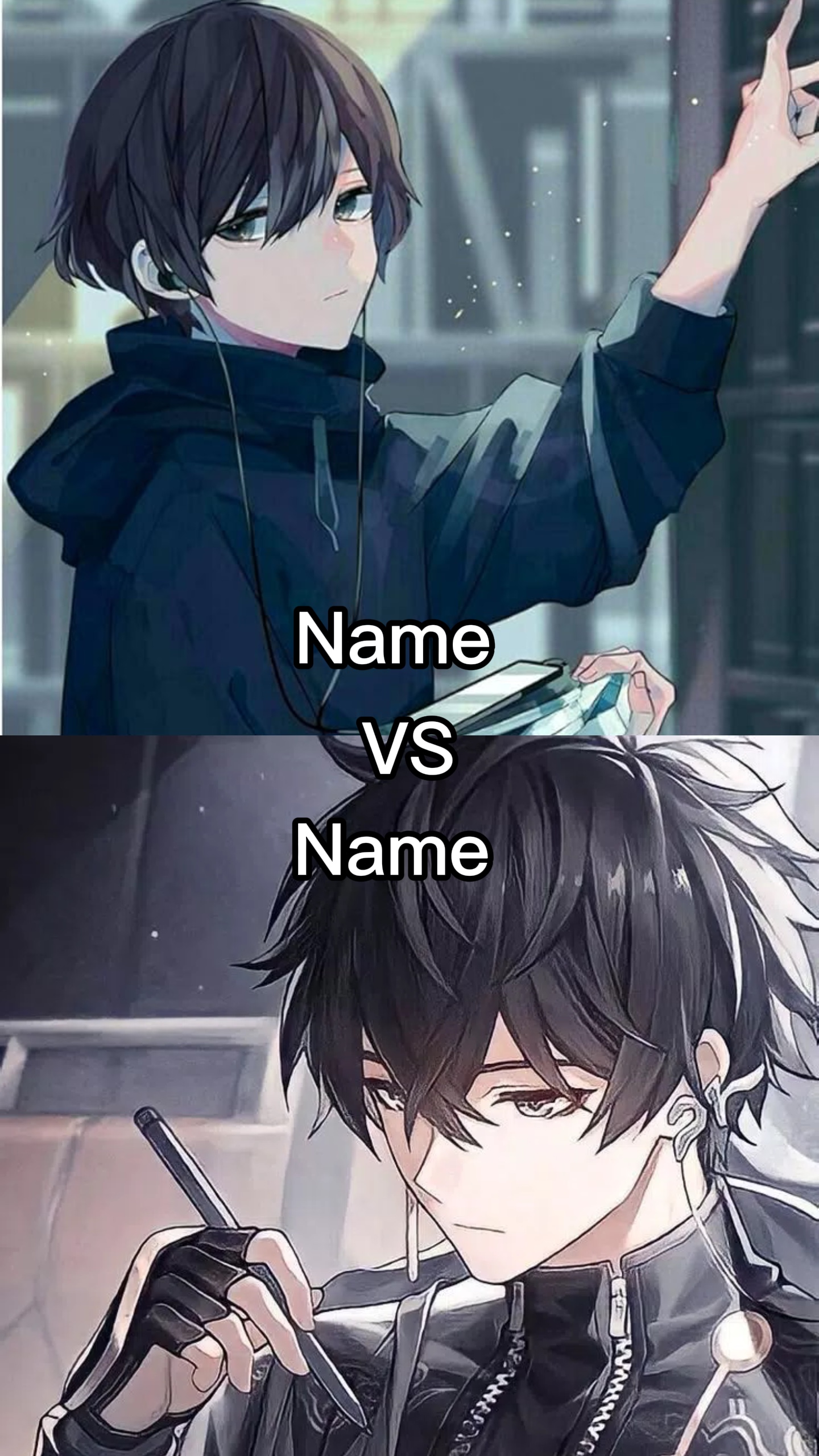 1 vs 1模板 