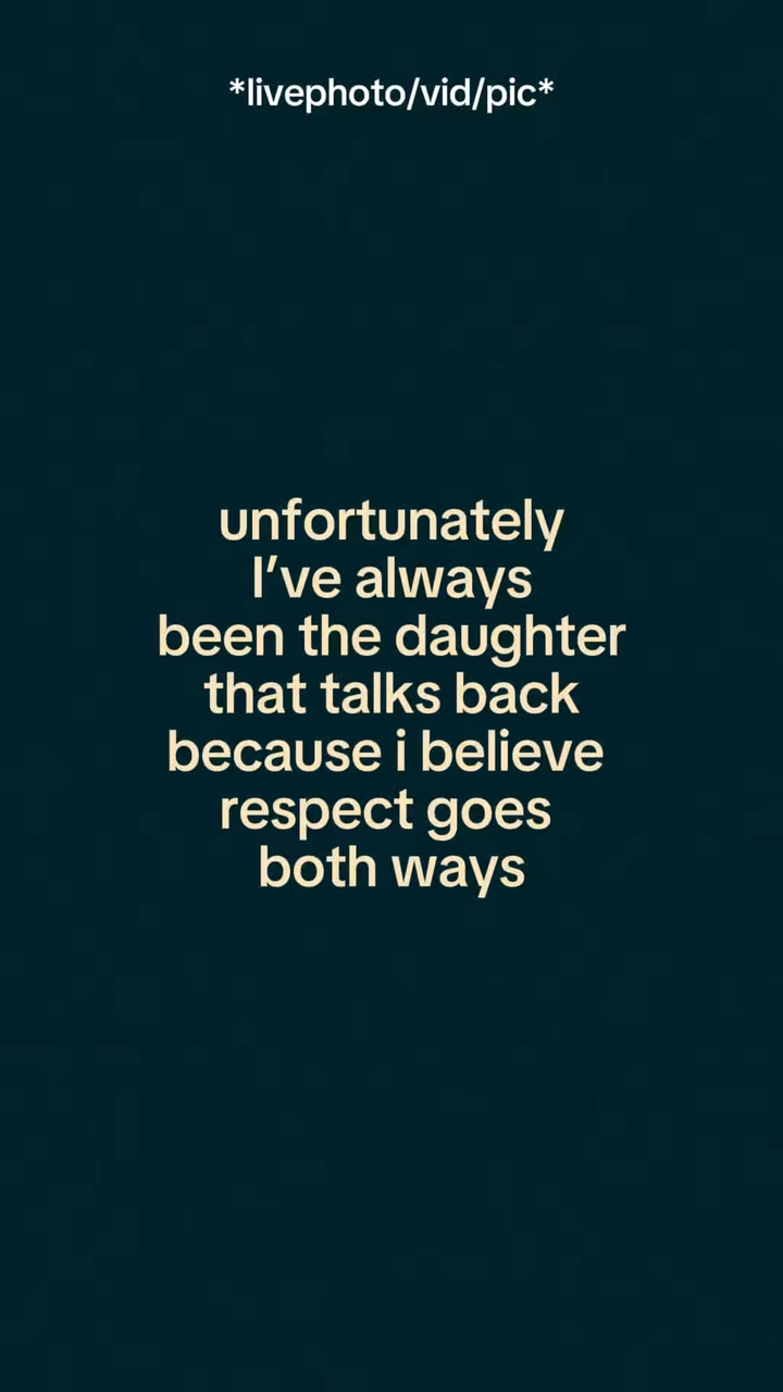 Respect goes