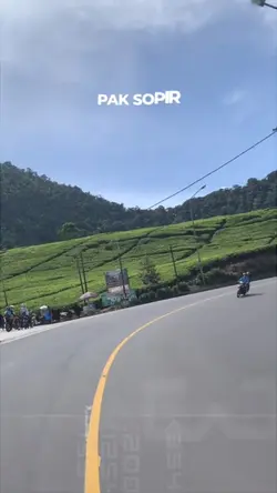 Pelan pelan pa supir