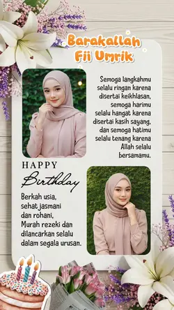 Barakallah fii umrik